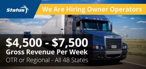 Hiring Owner Operators Status Transportation