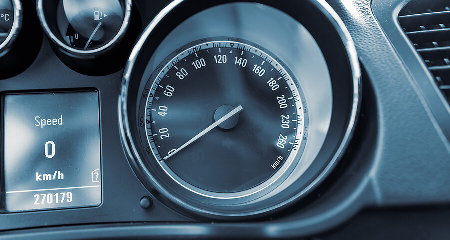 Speedometer,odometer,tachometer And Illuminated Dashb
